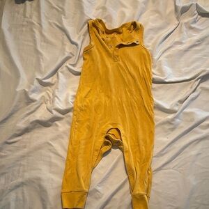 Cat & Jack Yellow Kids One Piece Bodysuit